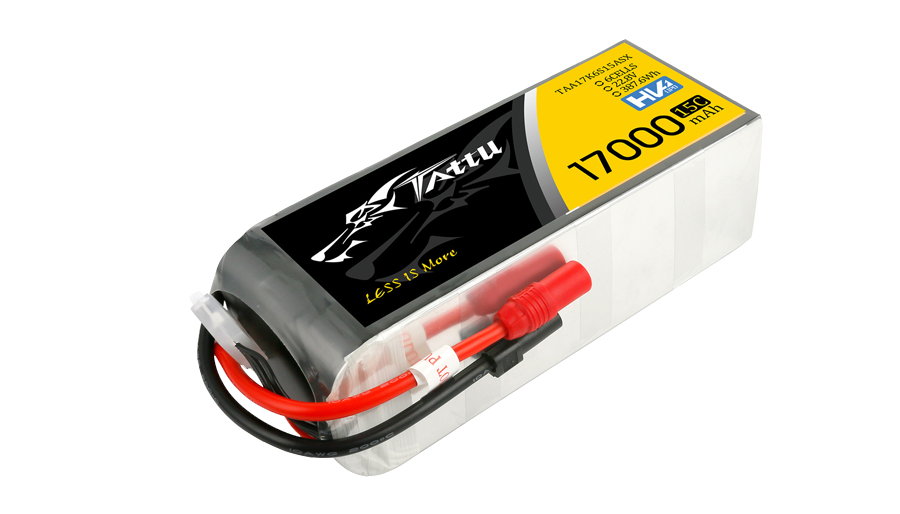 17000mAh軟包無(wú)人機鋰電池高壓版tattu 22.8V
