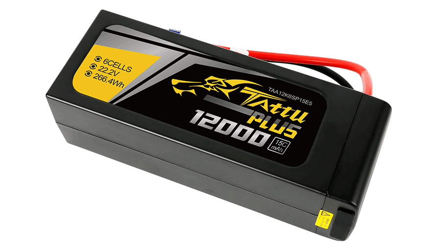 12000mAh智能無(wú)人機電池tattu plus