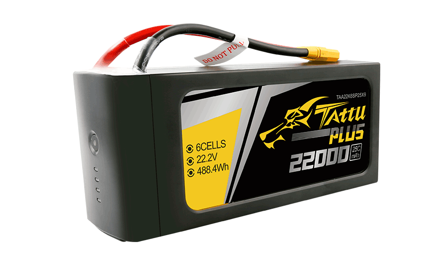 22000mAh智能無(wú)人機電池Tattu Plus