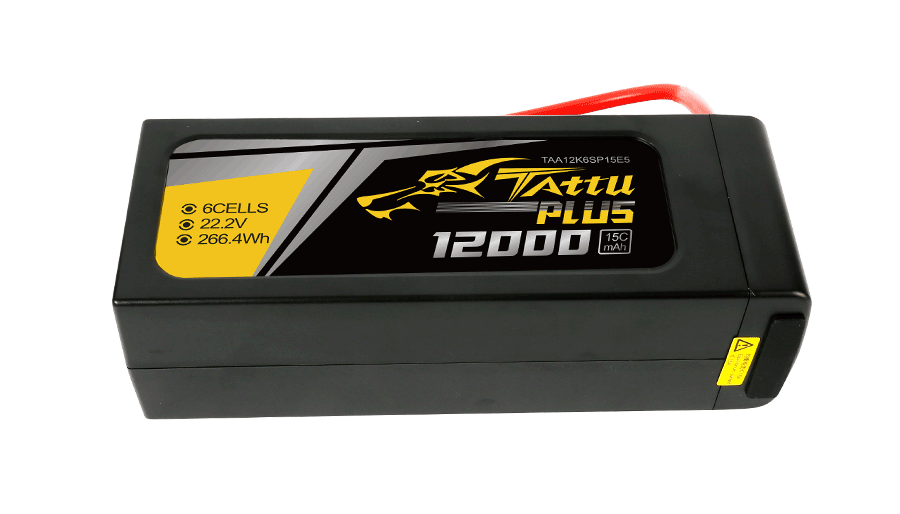 12000mAh智能無(wú)人機電池tattu plus