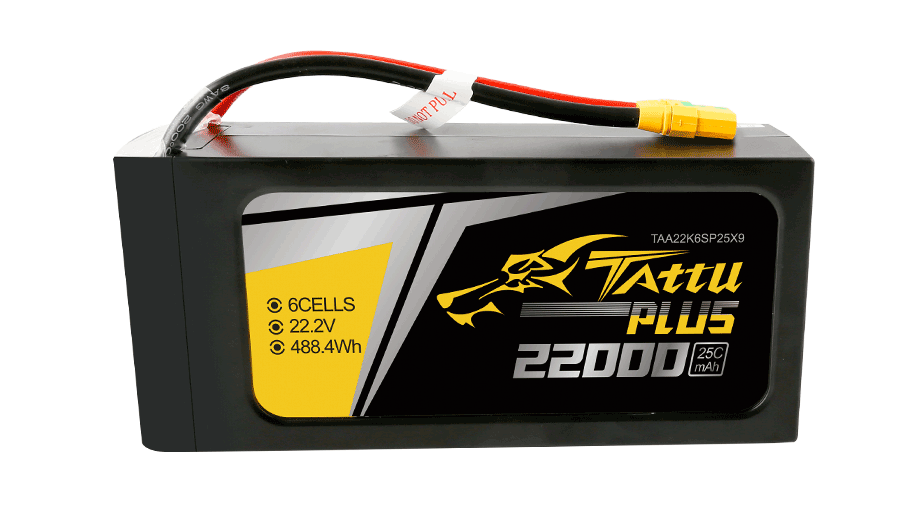 22000mAh智能無(wú)人機電池Tattu Plus