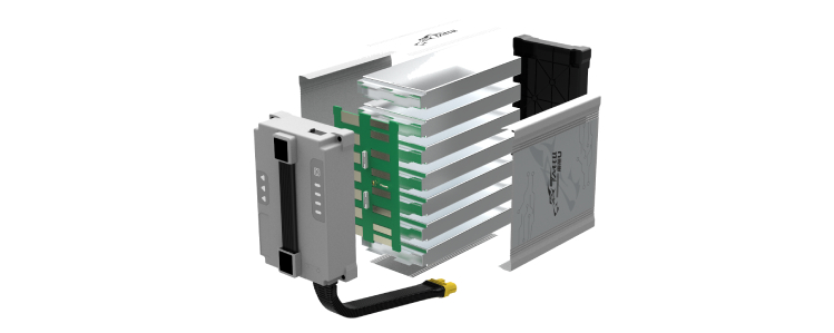 無(wú)人機電池PACK和結構設計