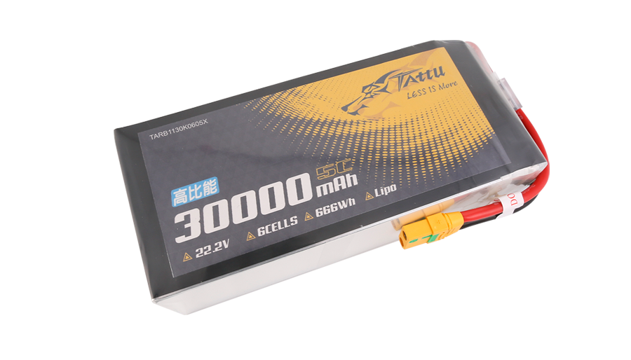 TATTU NMC811軟包30000mAh無(wú)人機電池