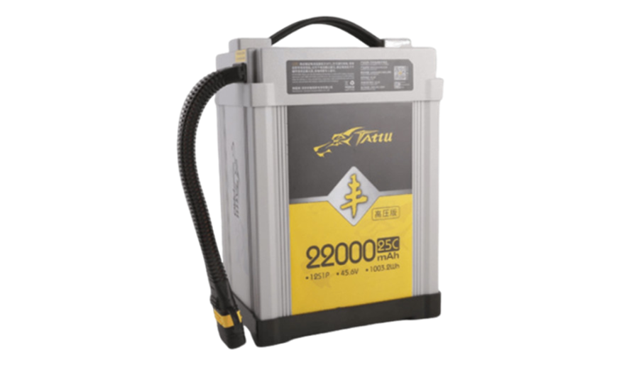 TATTU豐22000mAh 25C 45.6V 12S高壓版智能無(wú)人機電池