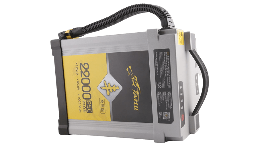 TATTU豐22000mAh 25C 45.6V 12S高壓版智能無(wú)人機電池