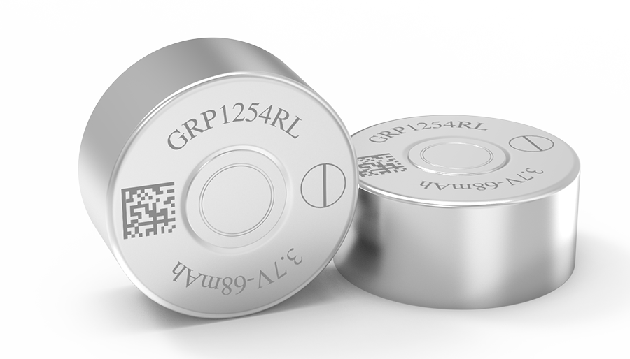 grp1254RL鋰離子紐扣電池
