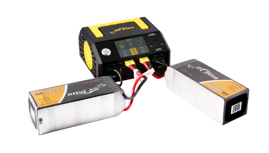 TA1000 1000W 雙通道 1-7S 無(wú)人機電池智能充電器
